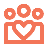 Diversity Icon | Orange Diversity Icon | Orange